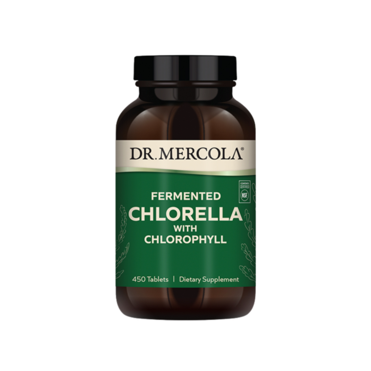Dr. Mercola Fermented Chlorella 450 tabletter