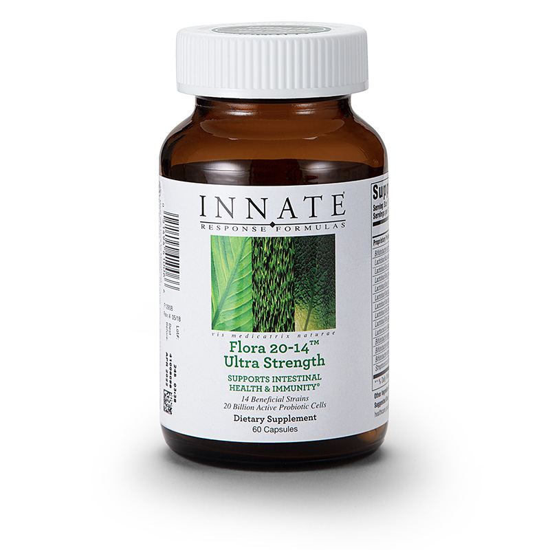 Innate Response Flora 20-14 Ultra Strength Probiotika 60 kapslar