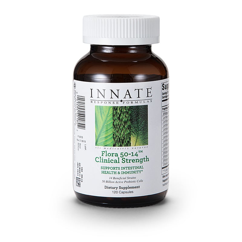 Innate Response Flora 50-14 Clinical Strength Probiotika 120 kapslar