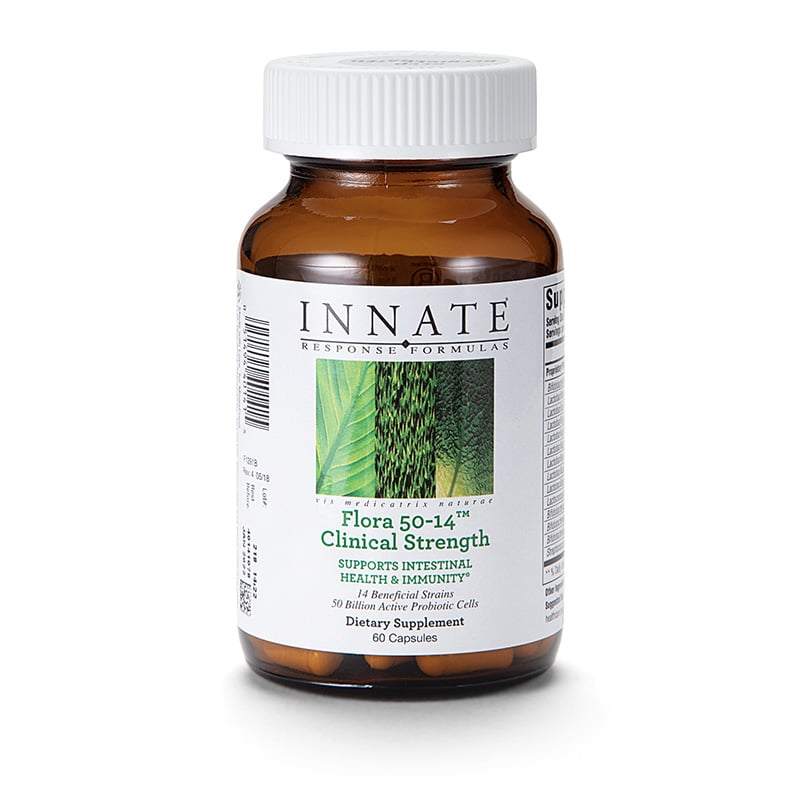 Innate Response Flora 50-14 Clinical Strength Probiotika 60 kapslar
