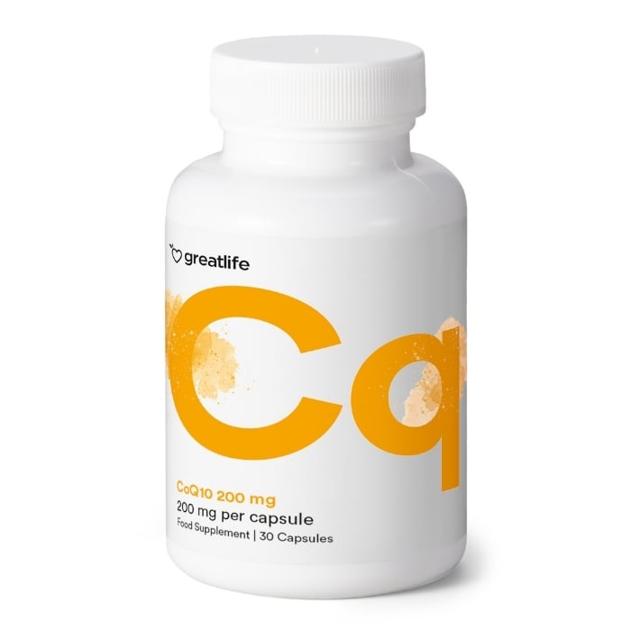 Greatlife CoQ10 – 200 mg 30 kapslar