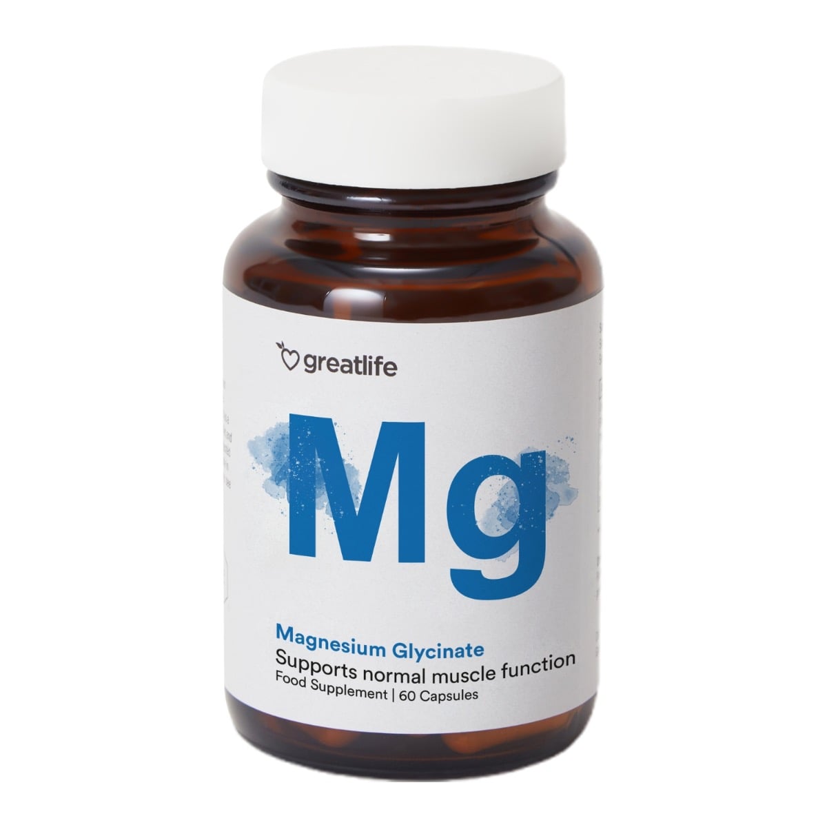 Greatlife Magnesiumbisglycinat 60 kapslar Greatlife Magnesiumbisglycinat 60 kapslar