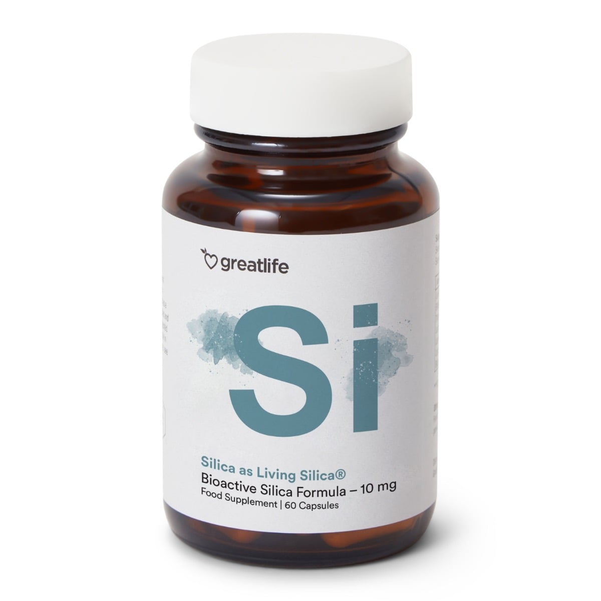 Greatlife Living Silica™ – Kisel för kollagen 60 kapslar