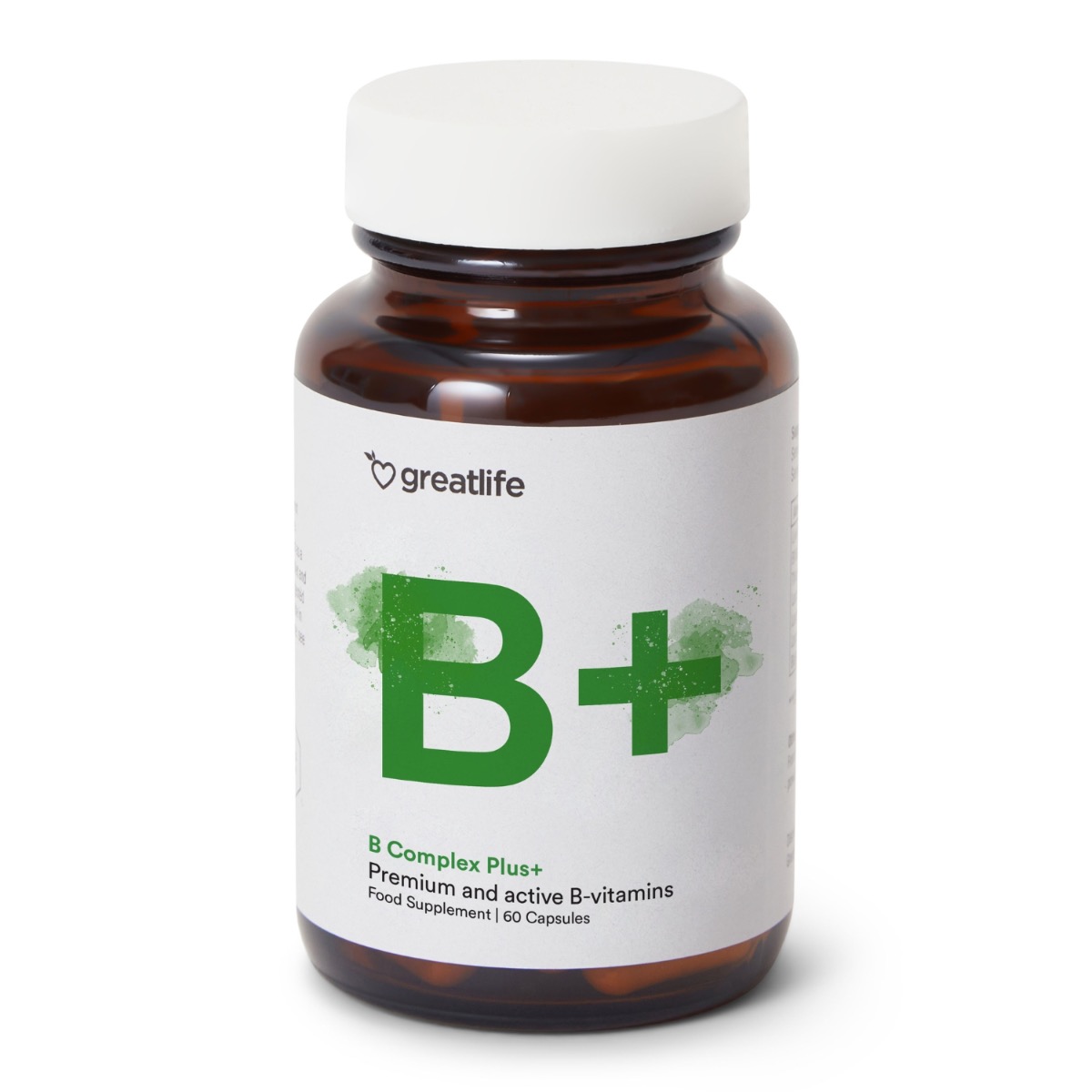 Greatlife B Complex Plus+ 60 kapslar