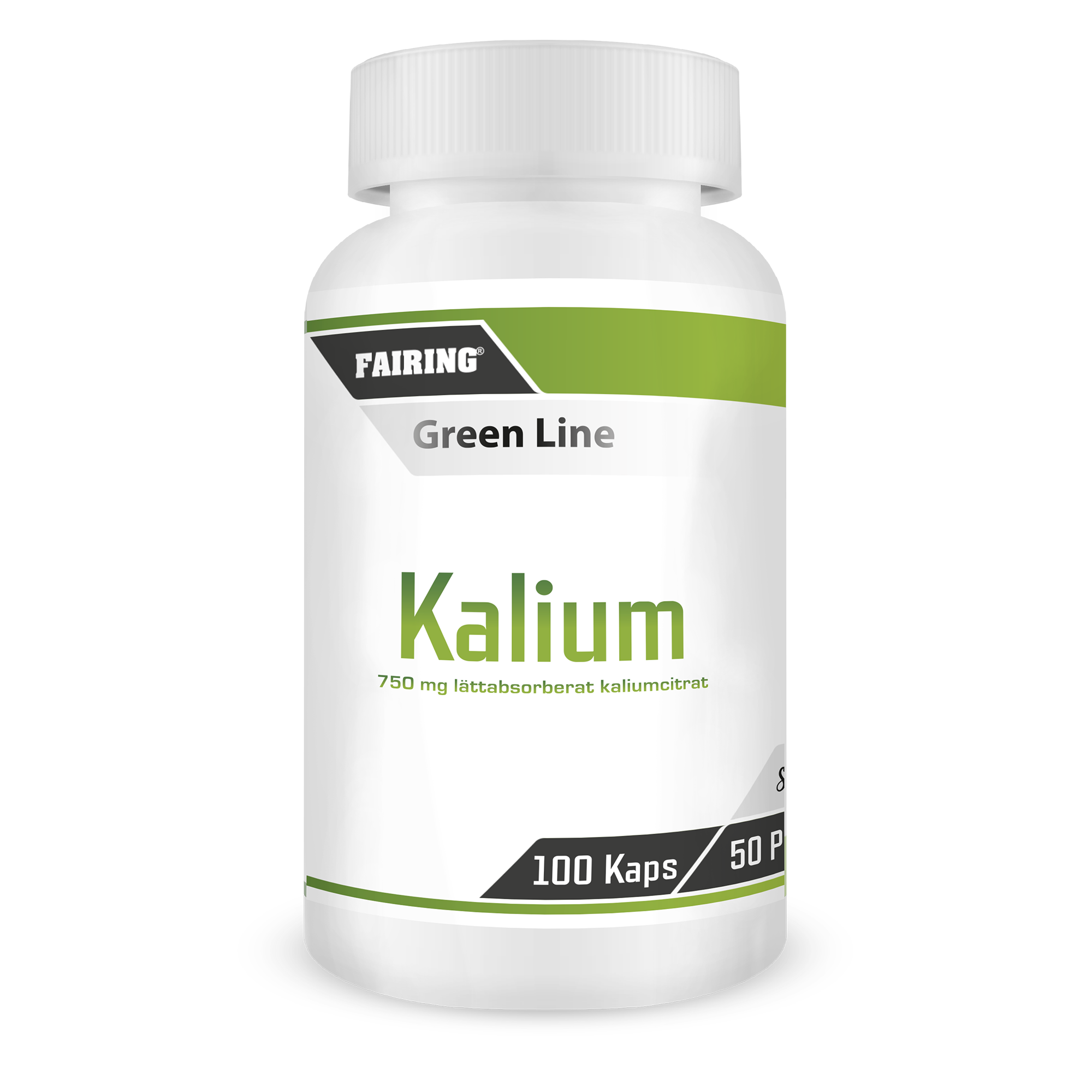 Kalium 100 Kapslar