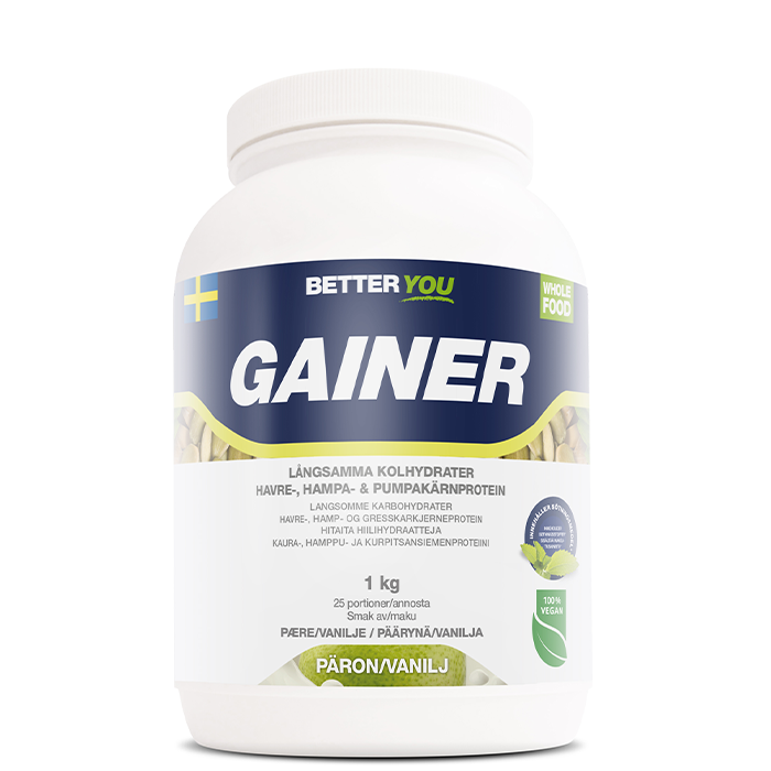 Whole Food Gainer Päron/Vanilj 1 kg