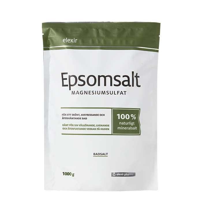 Elexir Epsomsalt 1000 g Elexir Epsomsalt 1000 g