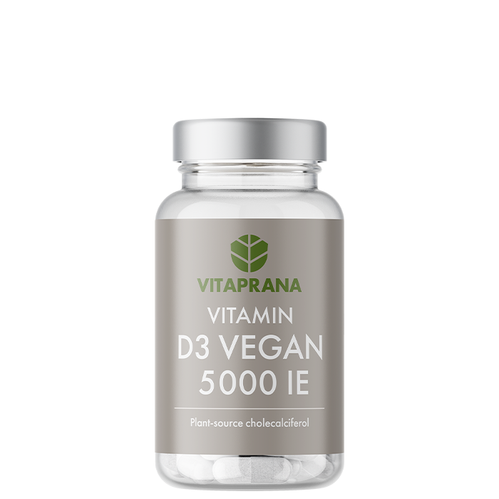 Vegan Vitamin D3 5000 IE 110 kapslar