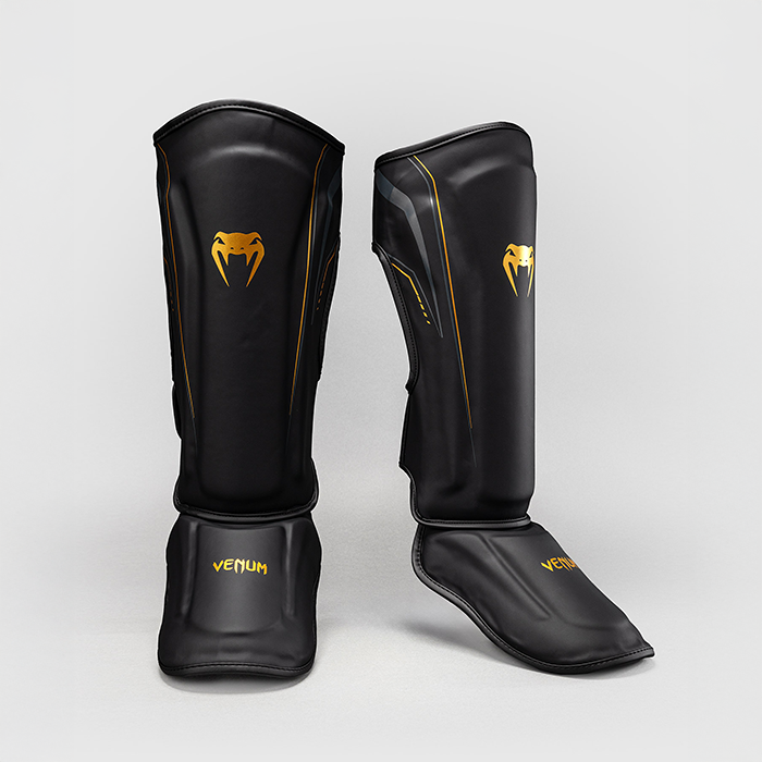 Venum Streamline Benskydd Svart Guld