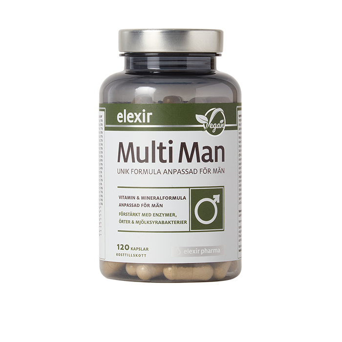 Multivitamin Man 120 kapslar