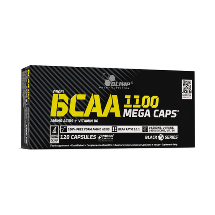 BCAA Mega Caps 120 kapslar