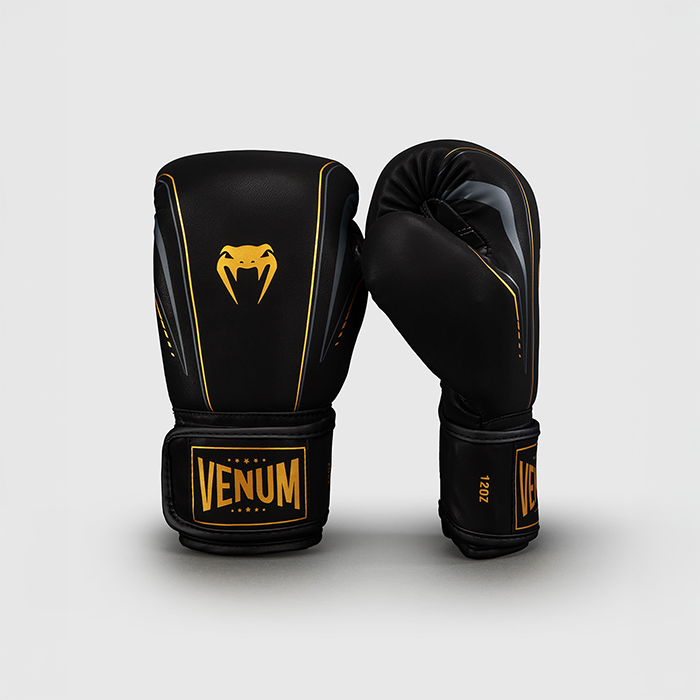 Venum Streamline Boxningshandskar Svart Guld
