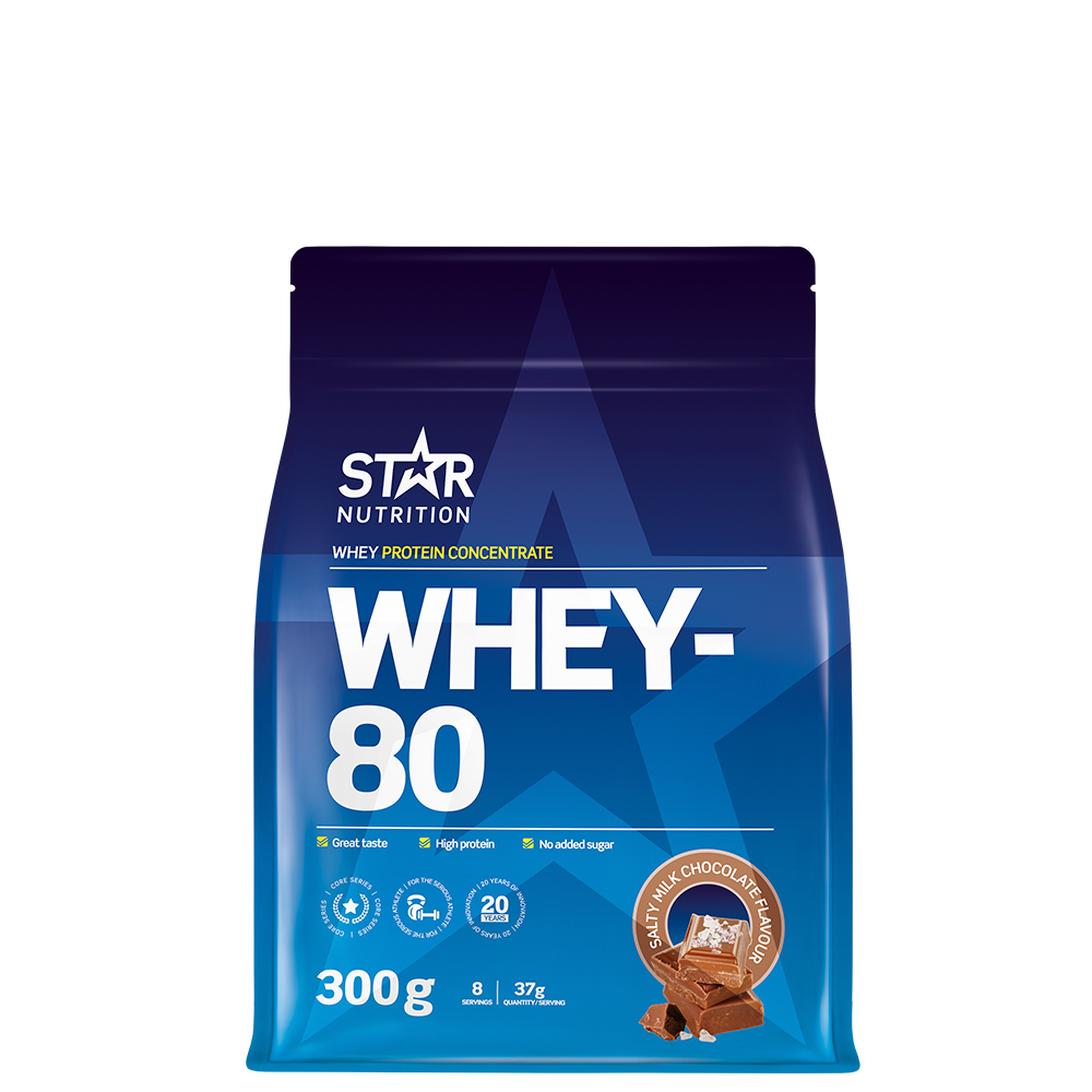 Whey-80 Salty Milk Chocolate 300 g