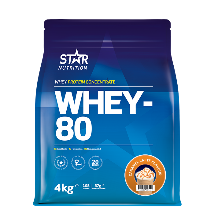 Whey-80 Vassleprotein 4 kg