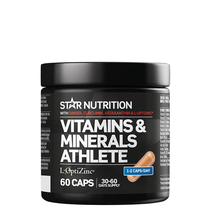 Ultimate Vitamins & Minerals Athlete 60 kapslar