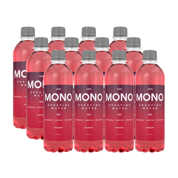 12 x Clean MONO Creatine Water 500 ml