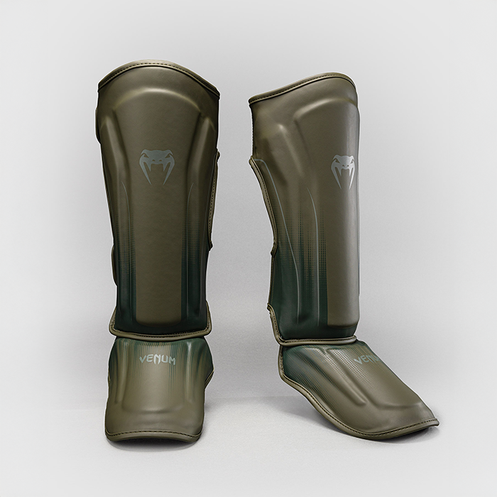 Venum Stealth Benskydd Khaki Grön