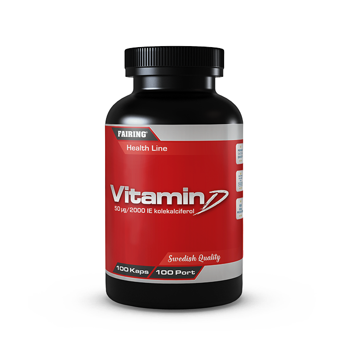 Vitamin D 100 kapslar