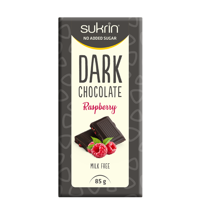 Mörk Choklad 65% Med Hallon 85 g