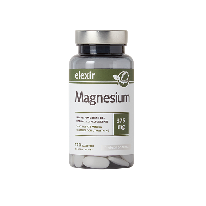 Magnesium 375 mg 120 tabletter