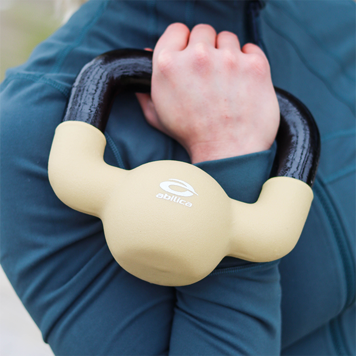 Kettlebell med skydd