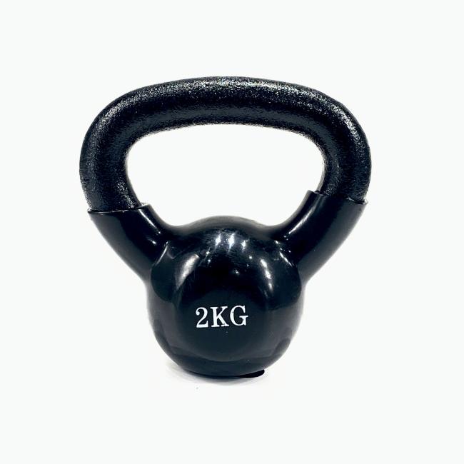 FitNord Vinylbelagd Kettlebell 2 kg