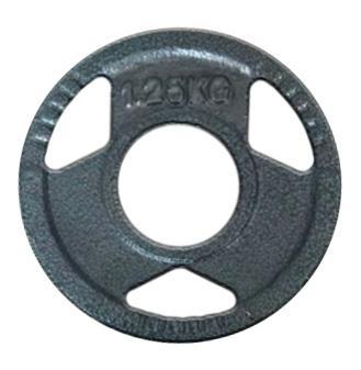 FitNord Viktskiva 30 mm, Gjutjärn 1,25 kg