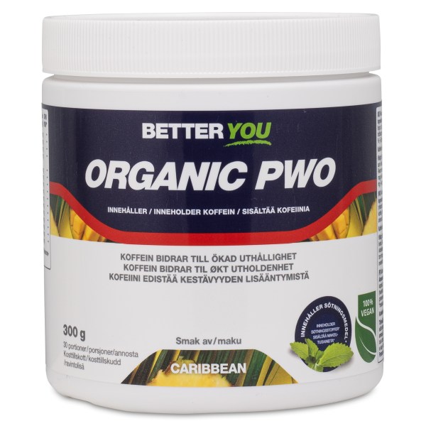 Better You Organic PWO, Caribbean, 300 g