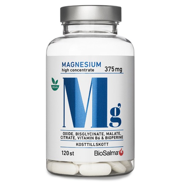 BioSalma Magnesium 375 mg, 120 tabl BioSalma Magnesium 375 mg, 120 tabl