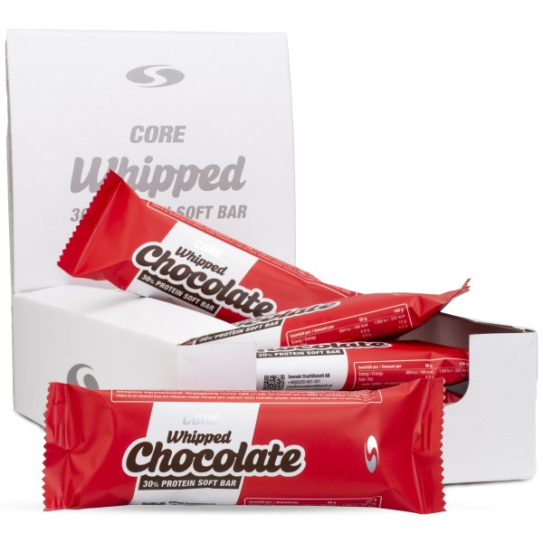 Core Whipped Protein Bar, Whipped Chocolate, 18-pack
