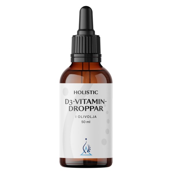Holistic D3-vitamin Droppar, 50 ml Holistic D3-vitamin Droppar, 50 ml
