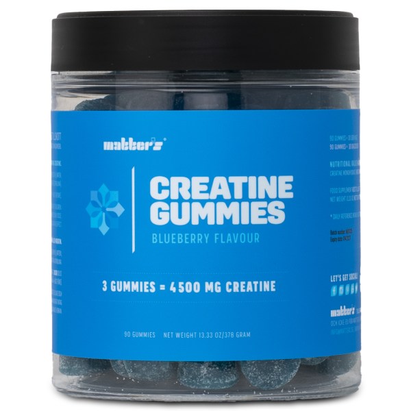 Matters Creatine 4500 mg, Blåbär, 90 Gummies