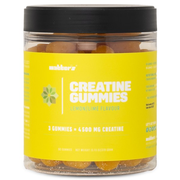 Matters Creatine 4500 mg, Lemon/Lime, 90 Gummies