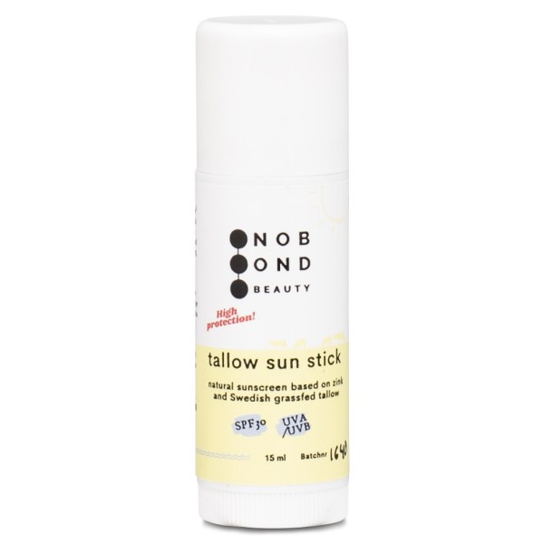 No Bond Beauty Tallow Sun Stick, 15 ml, Naturell