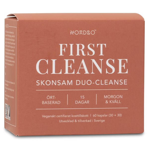 Nordbo First Cleanse, 60 kaps