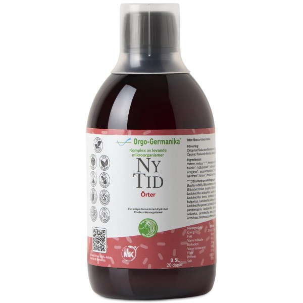 Orgo-Germanika Ny Tid m Örter, 0,5 L