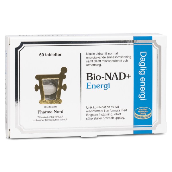Pharma Nord Bio-NAD+ Energi, 60 tabl
