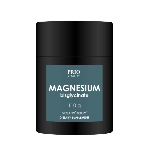 Prio Vitality Magnesium Bisglycinate, 110 g