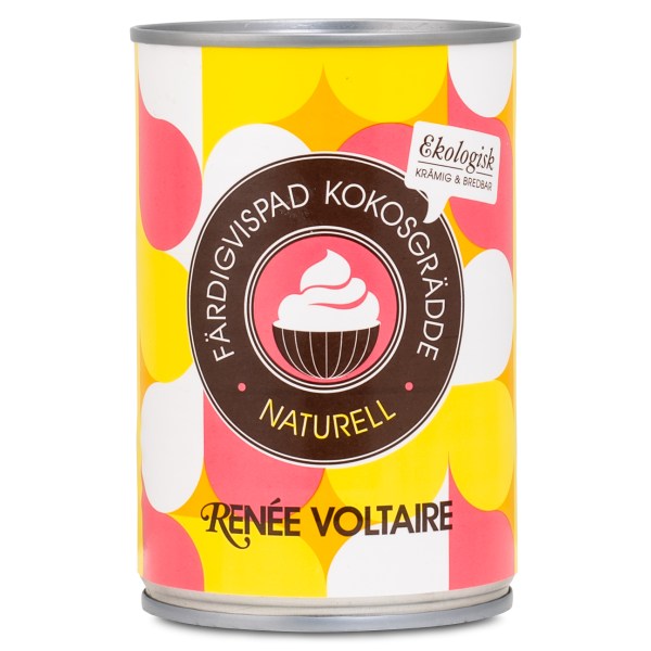 Renee Voltaire Färdigvispad Kokosgrädde, 400 ml, Neutral