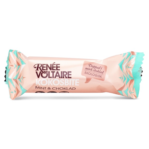 Renee Voltaire Kokosbite, 40 g, Mint & Choklad