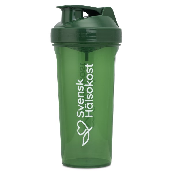 Svensk Hälsokost Shaker, 800 ml, Grön