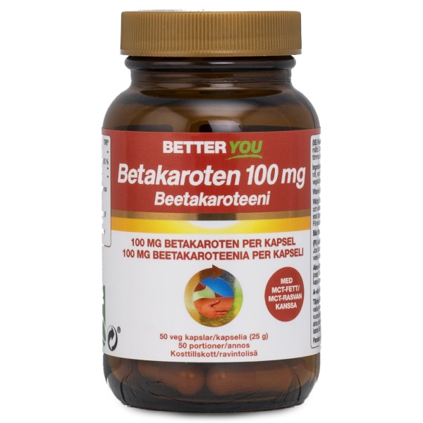 Better You Betakaroten 100 mg, 50 kaps