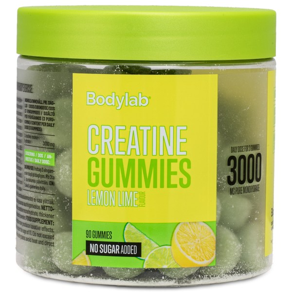 Bodylab Creatine Gummies, Lemon Lime, 90 Gummies
