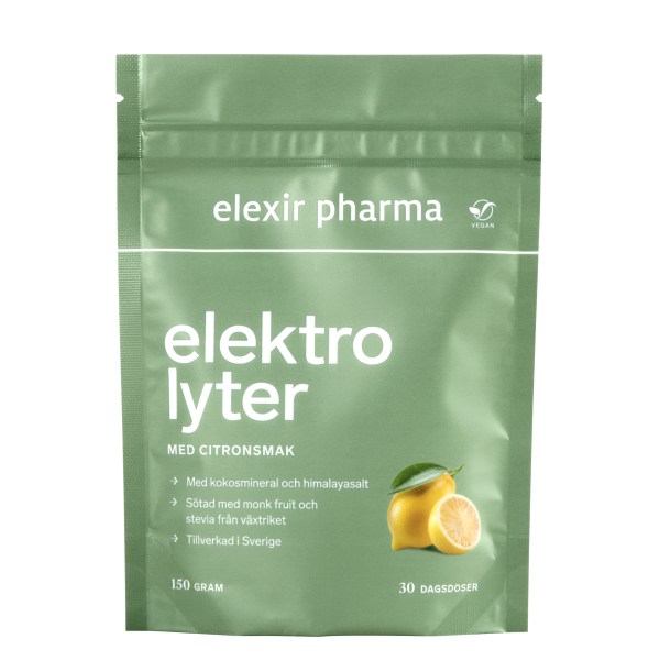Elexir Pharma Elektrolyter, Citron, 150 g