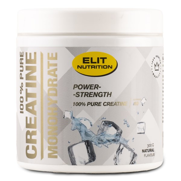 ELIT 100% Pure Creatine Monohydrate, Natural, 300 g ELIT 100% Pure Creatine Monohydrate, Natural, 300 g