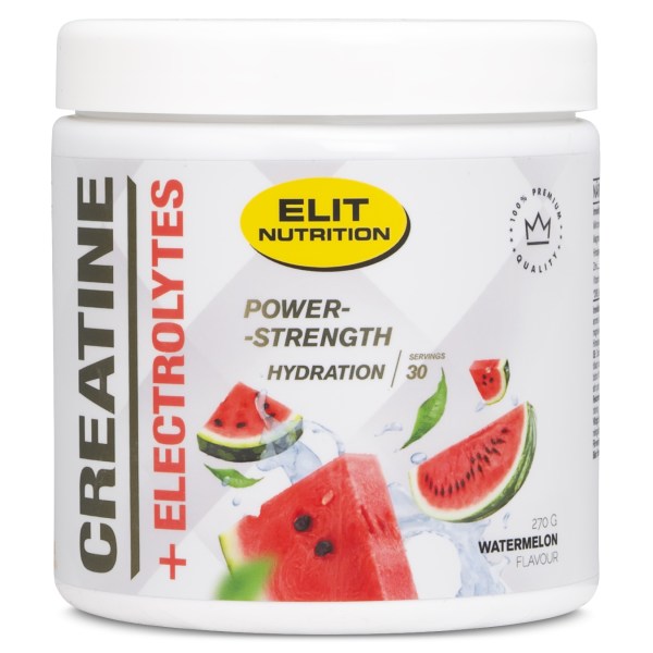 ELIT Creatine + Electrolytes , Watermelon, 270 g