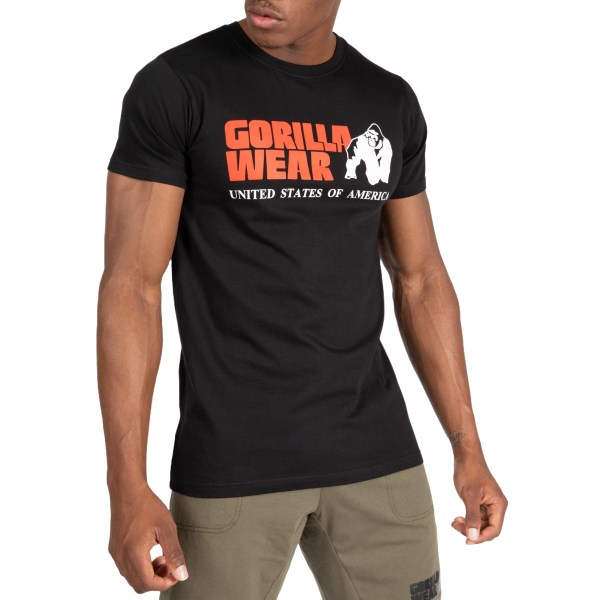Gorilla Wear Classic T-shirt, S, Black