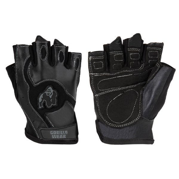 Gorilla Wear Mitchell Training Gloves, M, Svart