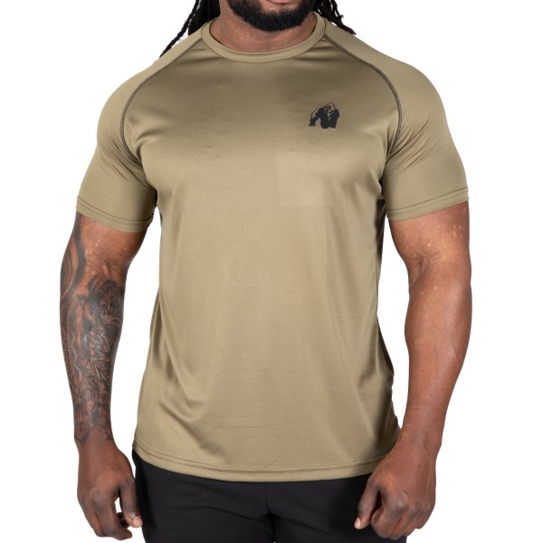 Gorilla Wear Performance Tee, , Army Green