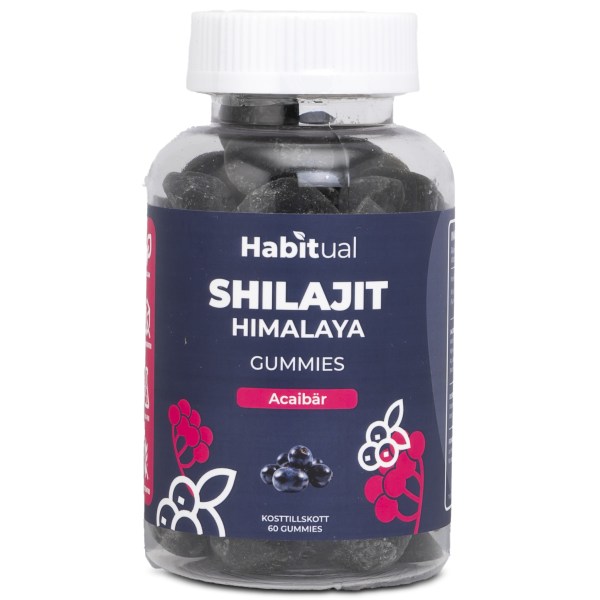 Habitual Shilajit Gummies, Acaibär, 60 Gummies